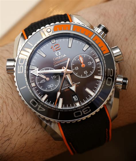 omega seamaster planet ocean chronograph blue|omega ocean planet price.